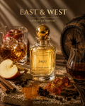 East & West perfume by Jalù, inspired by Smooth oud fragrance blended with smoky woods and warm spice.